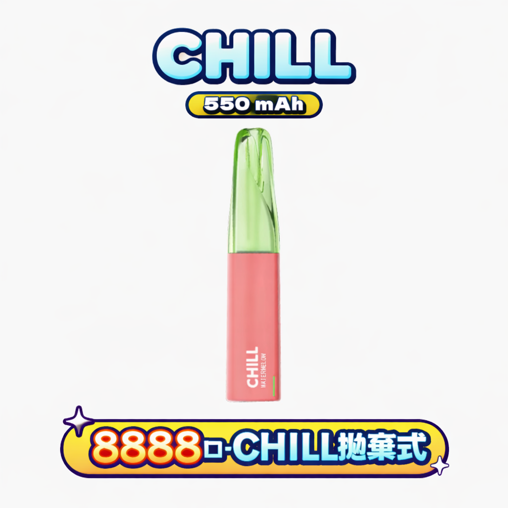 【CHILL 鴨嘴獸】8800口潮流拋棄式 絲滑3%尼古丁鹽滿足感 澎湃 12W 動能輸出 卓越 550mAh 續航表現 豐富熱銷口味 台灣現貨秒發