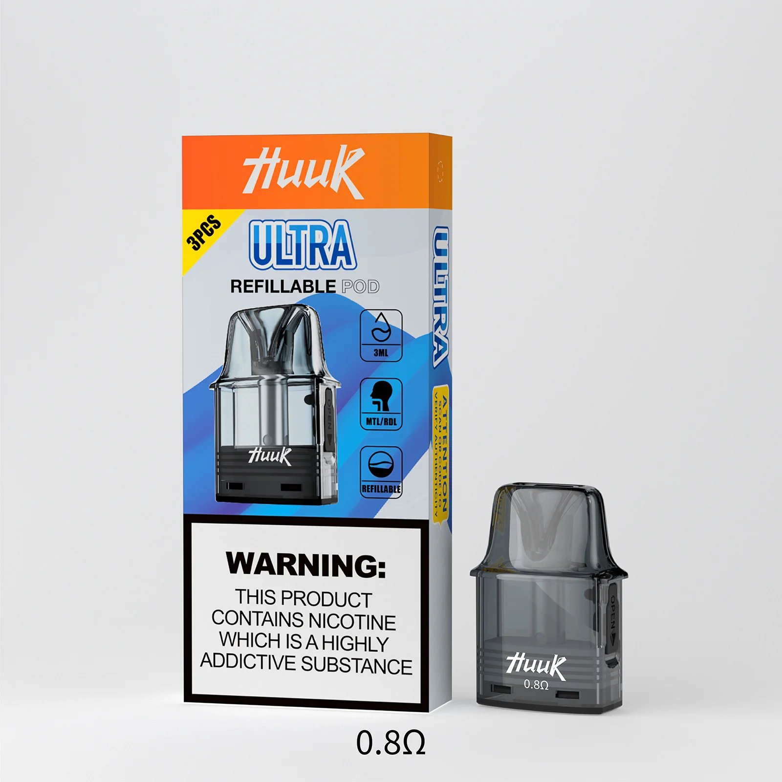 MEHA HUUK 1350mAh 注油主機 27W 強勁輸出續航怪獸 超大電力撐整天 爆發力之王 1350mAh巨量電力 台灣現貨秒發:圖片 9