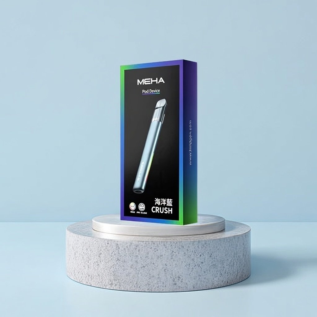 MEHA 魅嗨五代星耀版 領航級 7W-10.5W 三檔功率切換 內置 450mAh 能量核心 搭載疾速 Type-C 閃充技術 震撼 RGB 炫彩氛圍燈設計 完美適配五代規格煙彈 台灣現貨:圖片 3