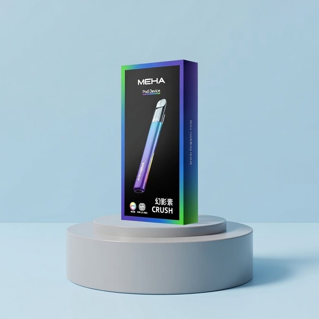 MEHA 魅嗨五代星耀版 領航級 7W-10.5W 三檔功率切換 內置 450mAh 能量核心 搭載疾速 Type-C 閃充技術 震撼 RGB 炫彩氛圍燈設計 完美適配五代規格煙彈 台灣現貨:圖片 4