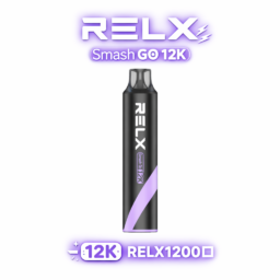 RELX Smash Go 12000口抛棄式電子煙 獨家防乾燒技術 15ml澎湃大容量 爆爽擊喉感5%丁鹽 400mAh穩壓續航 台灣現貨秒發