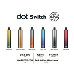 DOT 佩特里升級款專用主機 550mAh 電力天花板 重塑通用機續航極限 搭載 Type-C 疾速快充與終極防漏結構設計 台灣現貨