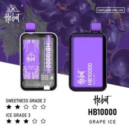 Hebat 喜貝 旗艦級 10000口抛棄式 豐沛大容量煙油儲備 驚艷濃郁多口味解析 便捷 Type-C 高速快充 台灣現貨