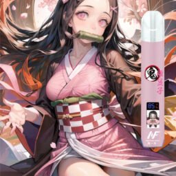 【INF 無限】鬼滅之刃聯名主機 夢幻側邊漸層呼吸燈 智能發光螢幕角色動畫 全方位適配 RELX / SP2S 台灣現貨極速配發
