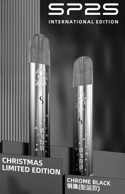 【聖誕限定】SP2S 國際版一代主機 搭載奢華鹿頭雪花立體手感 內建幻彩 LED 呼吸動態燈效 Type-C 高效閃充 一代煙彈完美兼容 台灣現貨:圖片 6