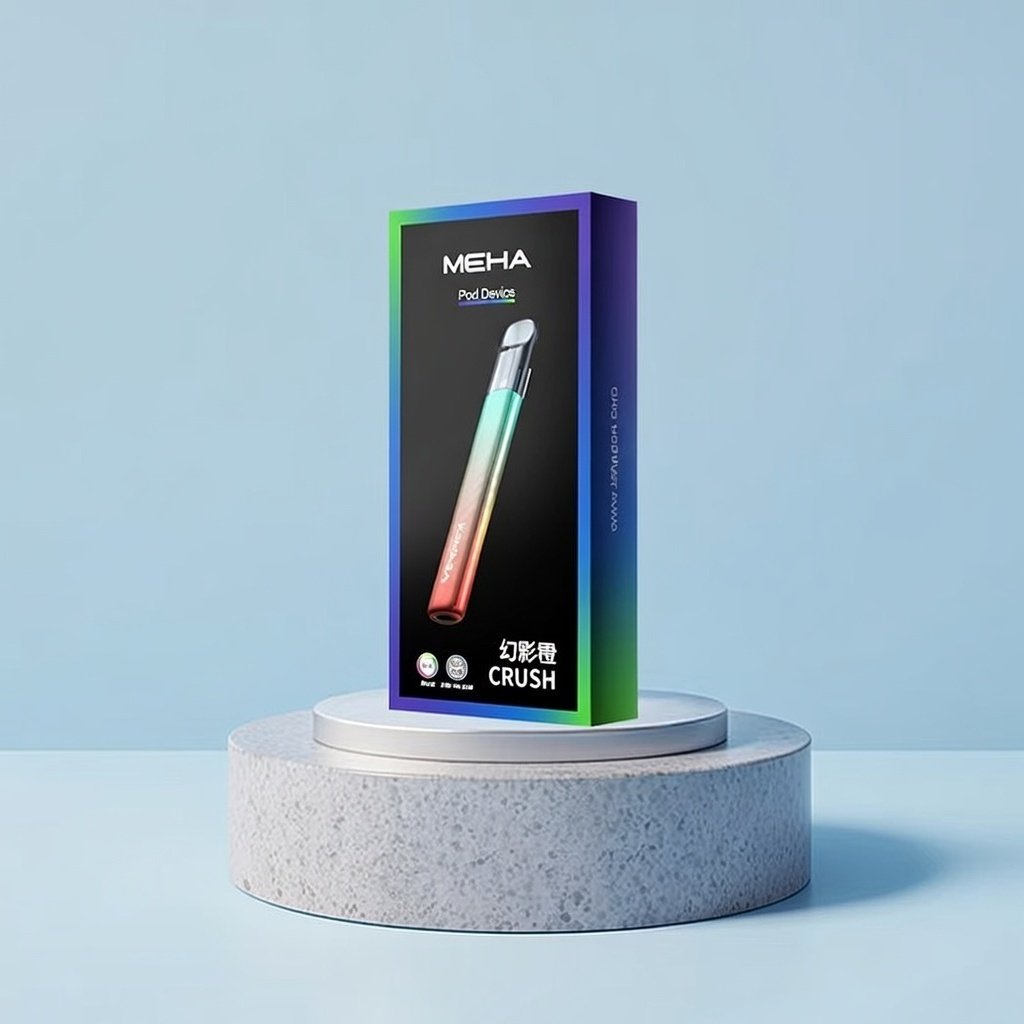 MEHA 魅嗨五代星耀版 領航級 7W-10.5W 三檔功率切換 內置 450mAh 能量核心 搭載疾速 Type-C 閃充技術 震撼 RGB 炫彩氛圍燈設計 完美適配五代規格煙彈 台灣現貨:圖片 6