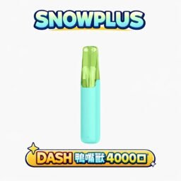 Snowplus DASH 4000口拋棄式 超精緻鴨嘴獸人體工學吸嘴 7.5ml超大容量 持久不乾燒 獨家持味技術 3%頂級丁鹽 台灣現貨